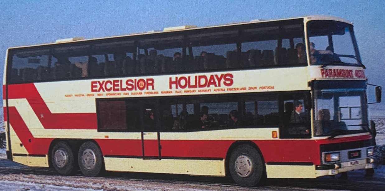 EXCELSIOR MOTORWAYS THE BOURNEMOUTH COACH OPERATOR